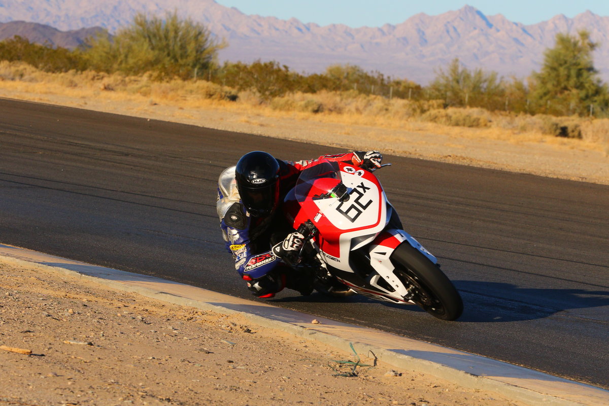 Andy DiBrino riding Kramer Motorcycles USA  HKR EVO2 R. I had never ridden the KTM 690cc powered motorcycle before, chance to highlight Dunlop tires.