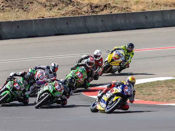 Oregon's own Andy DiBrino racing in MotoAmerica with the best motorcycle racers in the USA at The Ridge in Washington