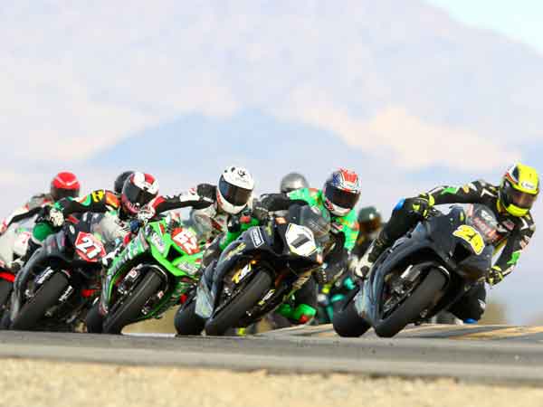 Oregon's own Andy DiBrino on his Kawasaki Oregon Motorcycle Attorney backed stock 1000 motorcycle at Chuckwalla Valley Raceway after his Super Hooligan Finale and first AMA Supermoto National Championship in a 3 way battle with MotoAmerica racers.