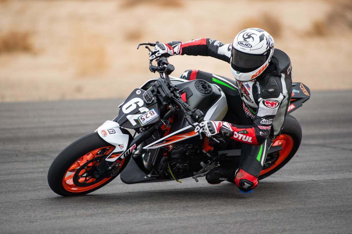 Andy will be racing for KTM in the 2022 Super Hooligan Road Racing series in conjunction with MotoAmerica on his KTM Duck 890R