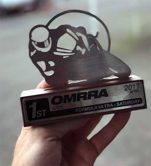 OMRRA first place APEX April 2017 PIR Formula Ultra Saturday.