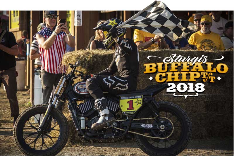 Andy with the victory at Superhooligan Sturgis Buffalo Chip.
